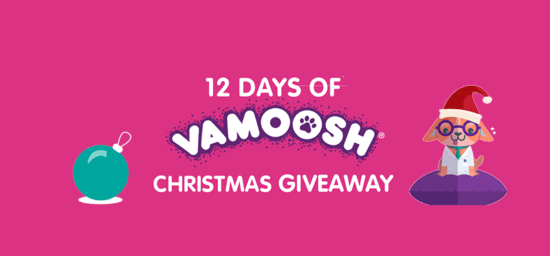 12 Days of Vamoosh! Christmas Giveaway!
