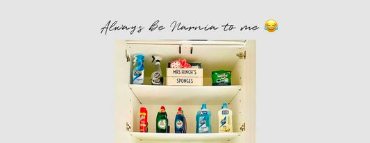 What's in Mrs Hinch's Narnia Cleaning Cupboard?
