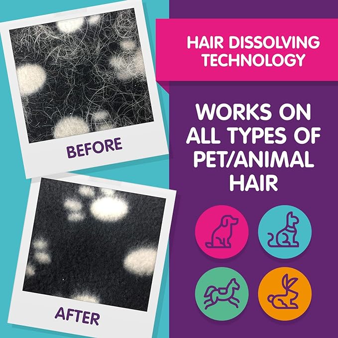 Pet Hair Dissolver - New Formula (for washing hairy pet bedding)